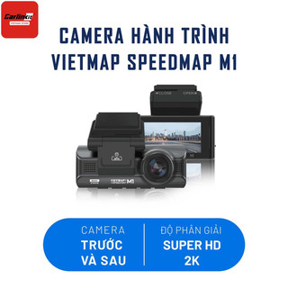 Camera hành trình vietmap m1 trước sau cảnh báo giao thông giọng nói chính hãng 2k