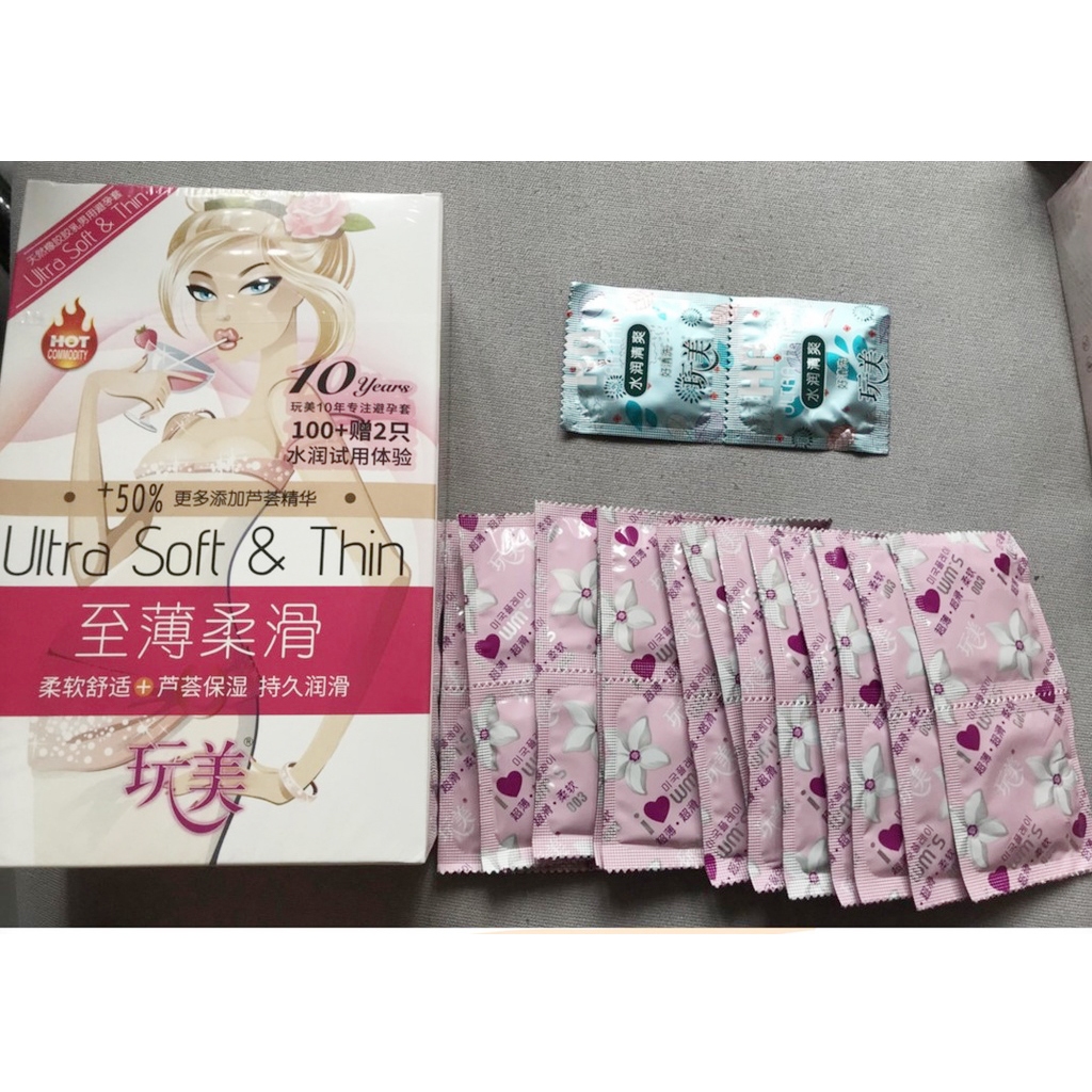 Bao cao su cô gái màu hồng 52mm_Hộp 102 chiếc_ WangWu đại lý bán sỉ lẻ trực tiếp BCS nội địa trung tại Việt Nam