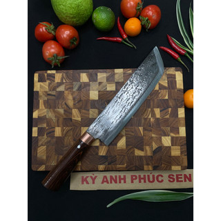 Dao phúc sen-dao thái dáng nhật cán gỗ cẩm chỉ