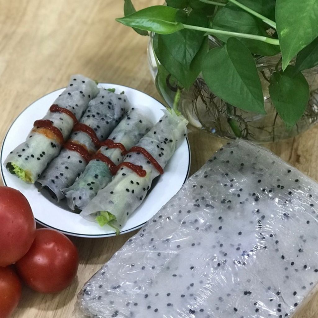 Bánh Tráng Nhúng mè đen Ninh Thuận - 500g - Tết 2024