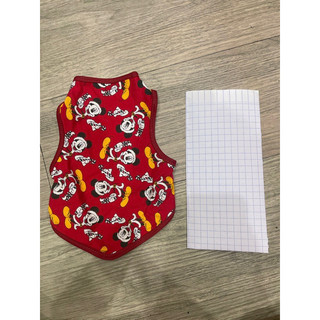 Set 6 áo ba lỗ thú cưng size xs