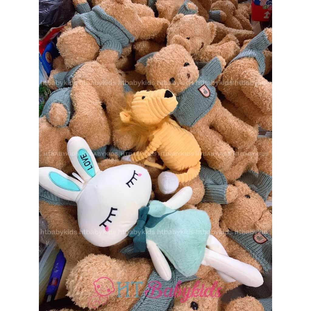 Thú Bông Gấu Bông Cao Cấp Teddy Cho Bé