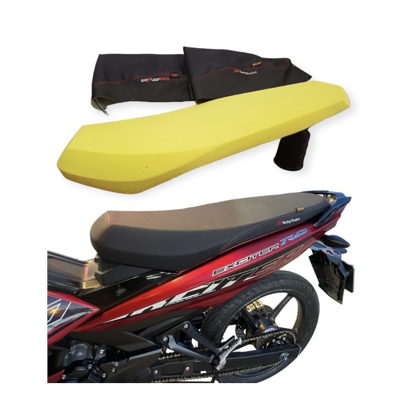 Mút yên exciter 150 ,da yên logo