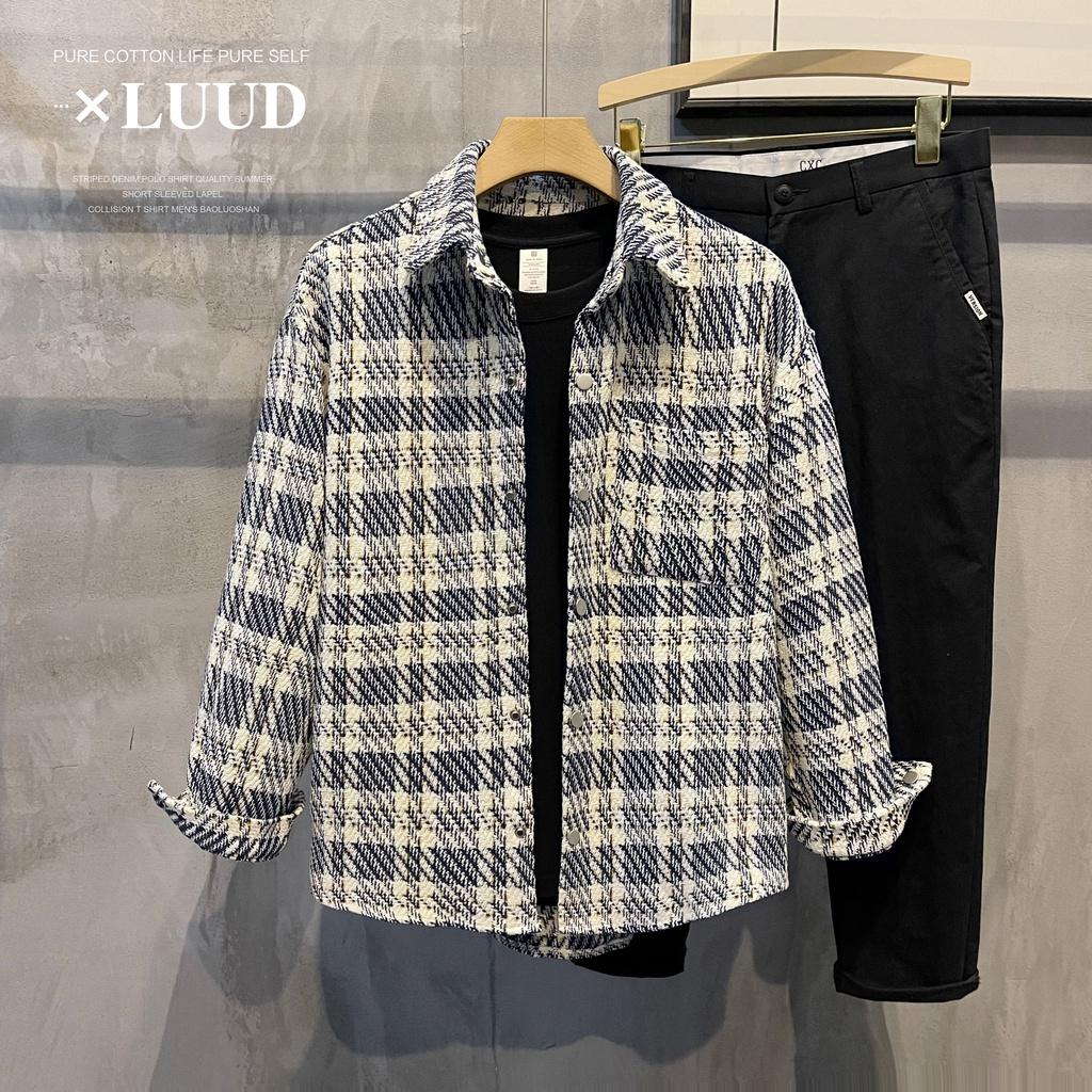 Áo Khoác Dạ Cổ Bẻ Sơ Mi, Áo Khoác Dạ Nam Nữ Hàng Quảng Châu Thu Đông 2023