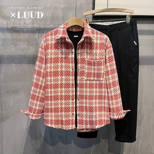 Áo Khoác Dạ Cổ Bẻ Sơ Mi, Áo Khoác Dạ Nam Nữ Hàng Quảng Châu Thu Đông 2023