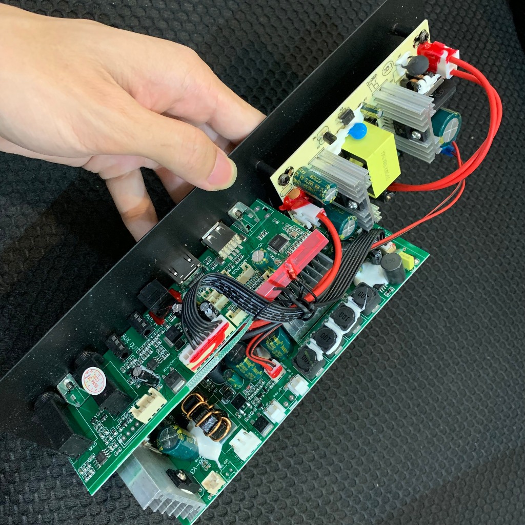 Mạch loa kéo xách tay Karaoke k10 Plus, K18, K20 2x120W,180W,200W chuyên làm loa karaoke cho bass 16,20,30