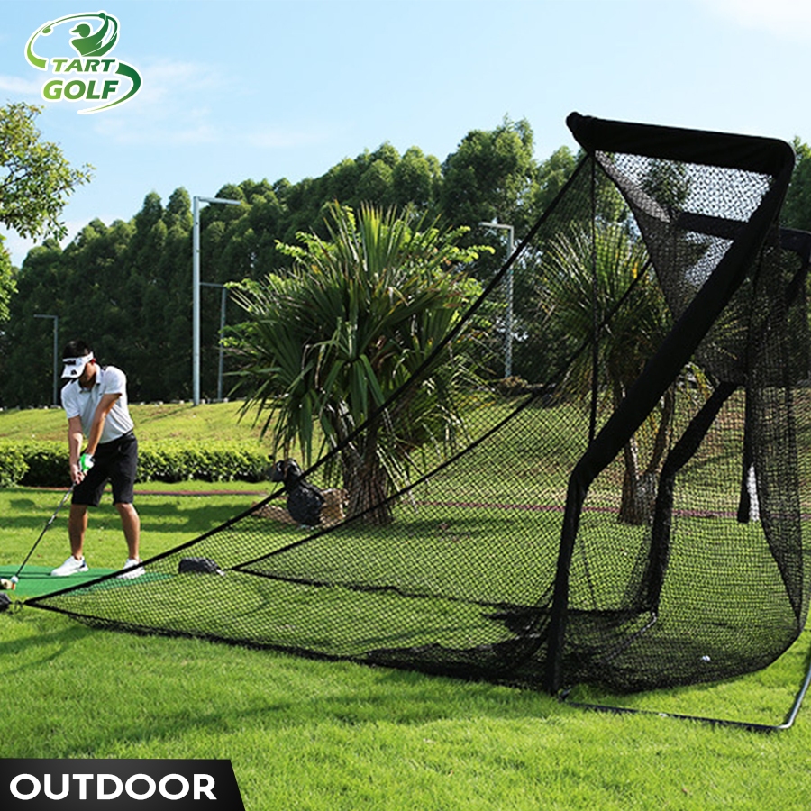 Lưới Tập Golf, Lưới Tập Swing PGM, Lưới Tập Golf Tại Nhà, Tại Văn Phòng, Lưới Golf Khung Sắt Chắc Chắn, Bền Bỉ