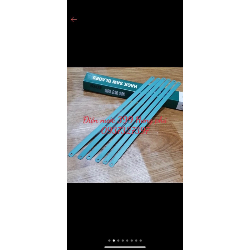 Lưỡi cắt sắt loại 1 mặt dài 300x12mm màu xanh giá rẻ