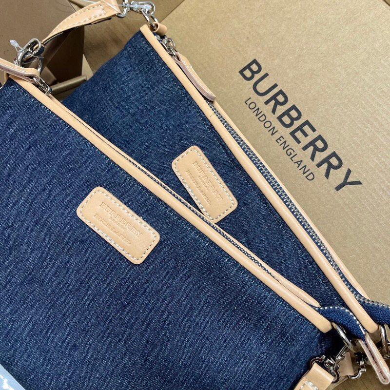 Túi kẹp nách BBR chất jean xịn sò phù hợp với mọi lứa tuổi