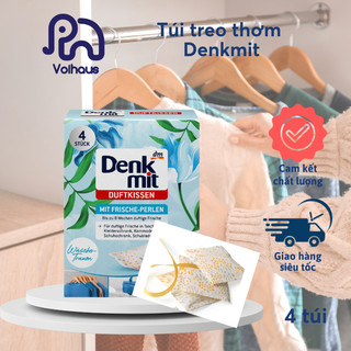 TÚI TREO THƠM QUẦN ÁO DENKMIT TÚI 4 TREO TỦ QUẦN ÁO, TREO PHÒNG, NHÀ TẮM LƯU HƯƠNG LÂU