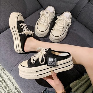 Sục nữ gắn tag xinh xắn - Sục nữ độn đế 5cm đế nhẹ