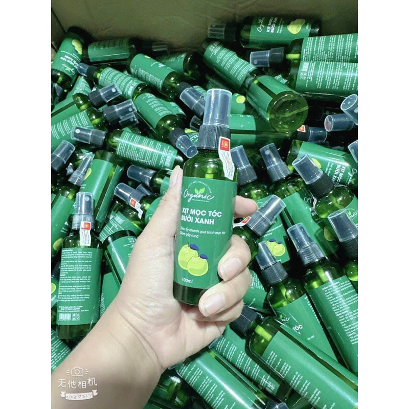 Xịt mọc tóc Bưởi Xanh,xịt dưỡng tóc