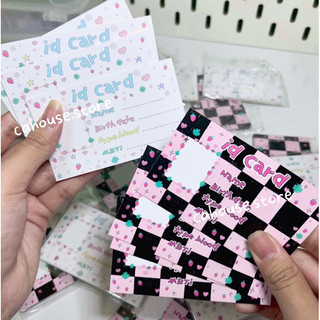 Set 10 ID Card Trang Trí Profile Thần Tượng