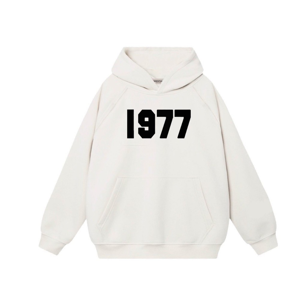 Áo hoodie essential oversize cổ tròn dài tay unisex mùa đông - cá tính, ấm áp, phong cách