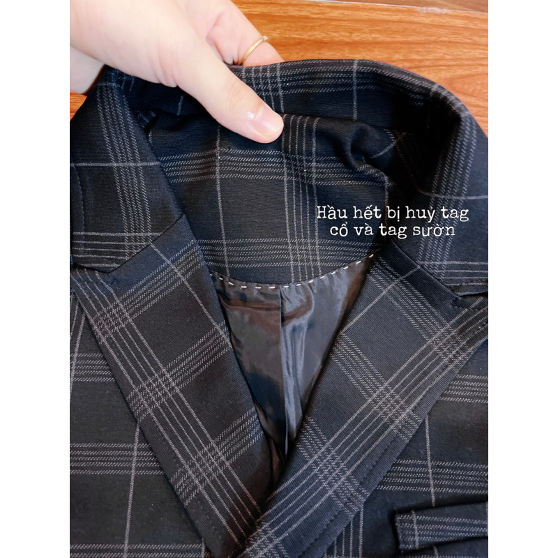 Áo vest blazer 2 lớp bé trai 2 màu dư xịn đét sale