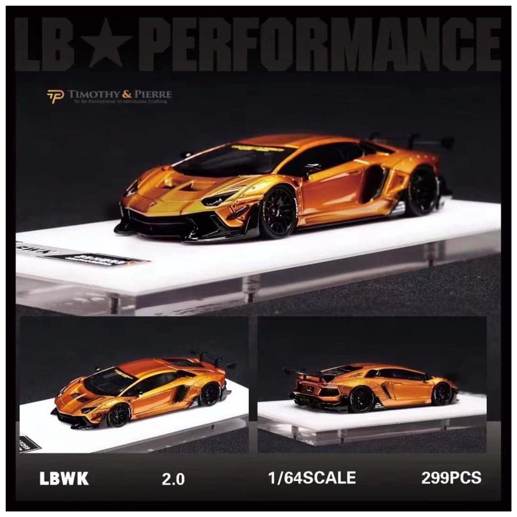MÔ HÌNH 1:64 TIMOTHY & PIERRE - LBWK Lamborghini Aventador 2.0 Gold