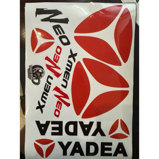 Full bộ tem logo Yadea xmen Neo dán xe điện xmen và các loại xe điện