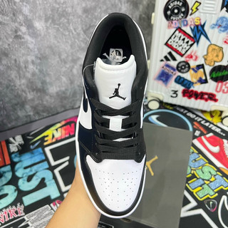 (Khanhbang) Giày Jodan1 Low Panda Đen - Chất lượng cao cấp