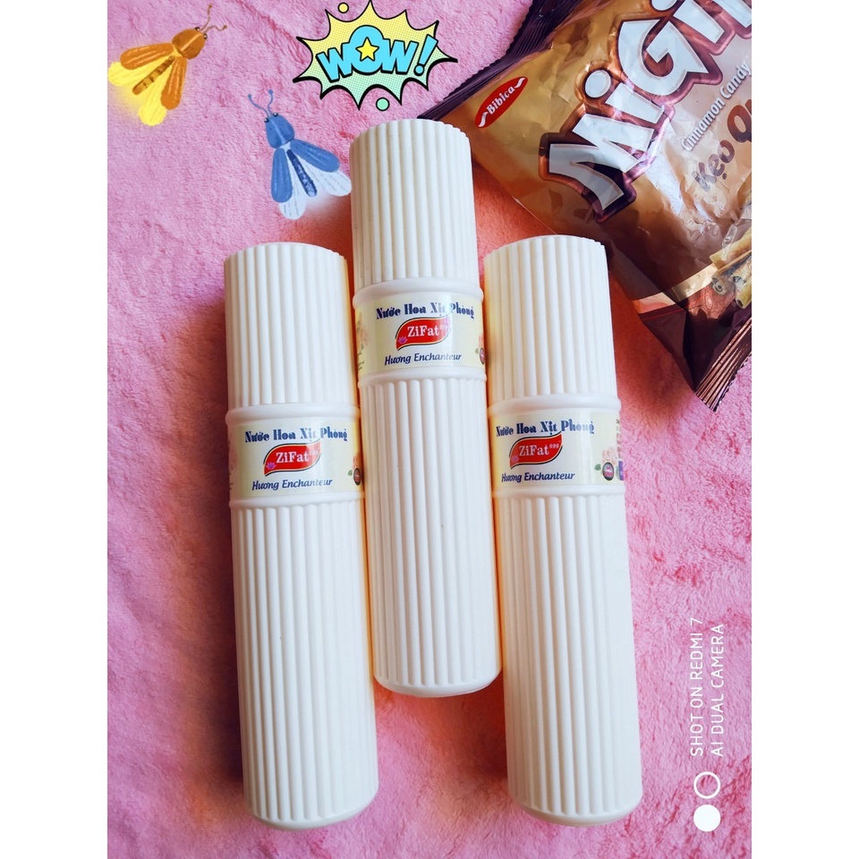 COMBO 2 Chai Nước Hoa Xịt Phòng, Thơm Phòng Hương Enchanteur 250ml - Khử Mùi Ẩm Mốc THƠM NỒNG NÀN, QUYẾN RŨ