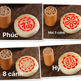 Mộc bánh pía 3,5cm