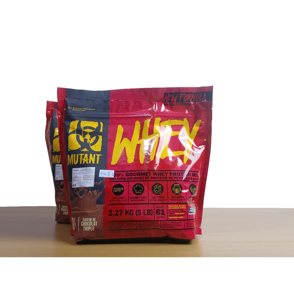Sữa tăng cơ Whey Mutant Protein 5Lbs 2.27kg 61 lần dùng - Sữa tăng cơ bổ sung protein
