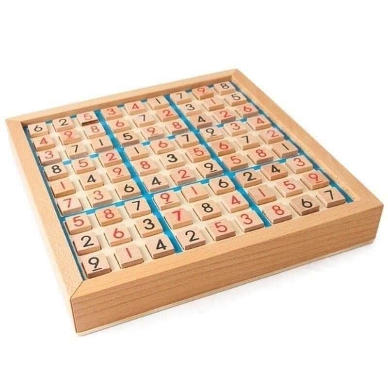 Sudoku Gỗ Đồ Chơi Phát Triển Trí Tuệ 3 In 1