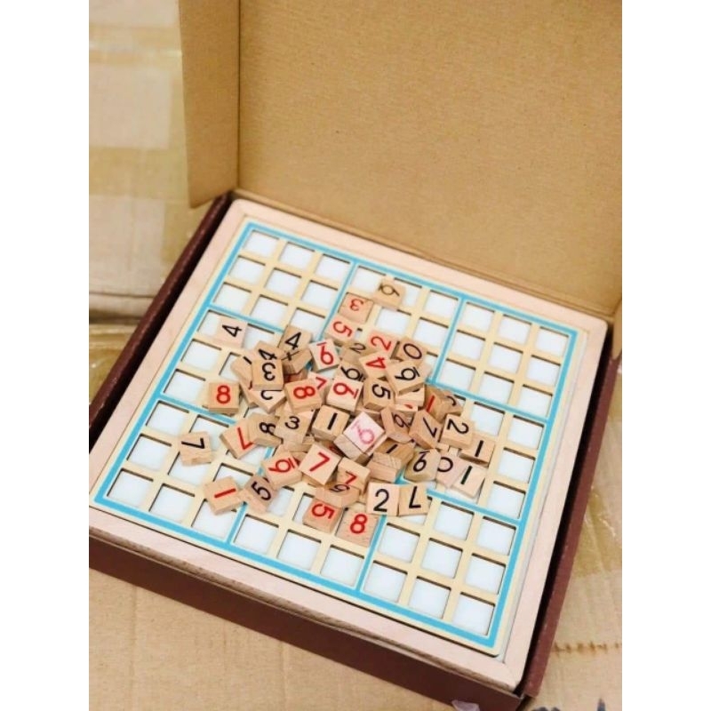 Sudoku Gỗ Đồ Chơi Phát Triển Trí Tuệ 3 In 1
