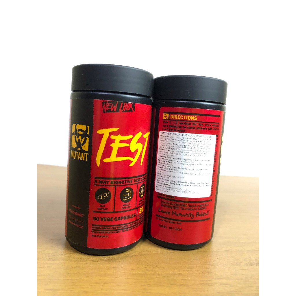 Tăng test tăng sức mạnh MUTANT TEST 90 Viên