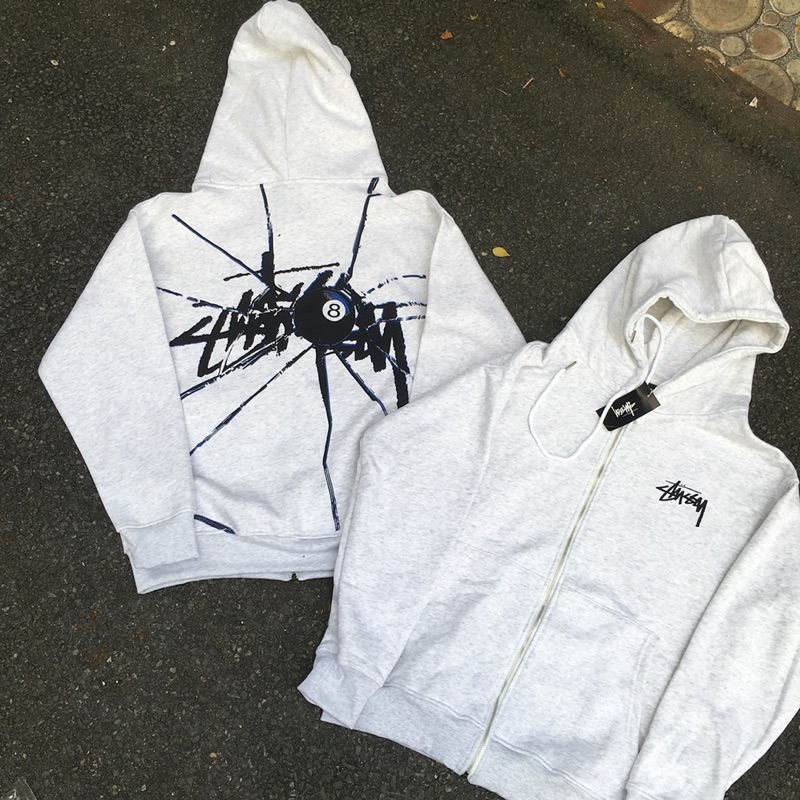 Áo Hoodie Stussy Shattered vỡ kính form chính hãng cao cấp, nỉ mùa đông hàn quốc
