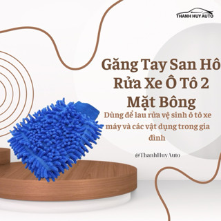 Bao găng tay rửa xe ô tô, xe máy bộ đồ nghề vệ sinh oto, xe hơi chuyên dụng, bao tay rửa xe ô tô