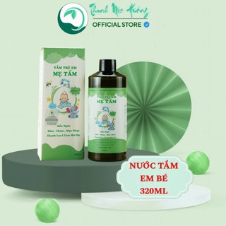 Cao tắm bé thảo dược Mẹ Tấm Thanh Mộc Hương, hết ngứa rôm sảy chàm sữa 320ml