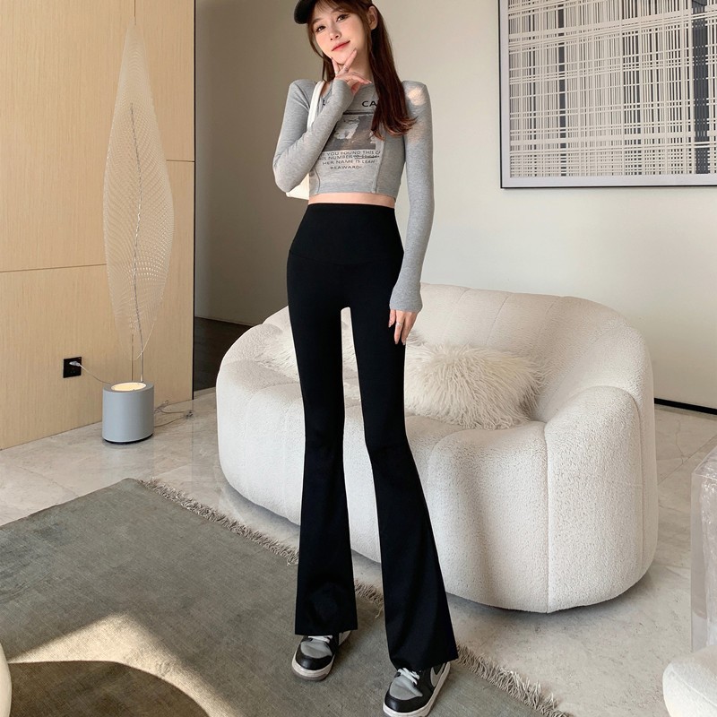 Legging Lông Loe UMI Thời Trang LOVENA - Ống Rộng, 2 Túi Hậu Mềm Mại QN16