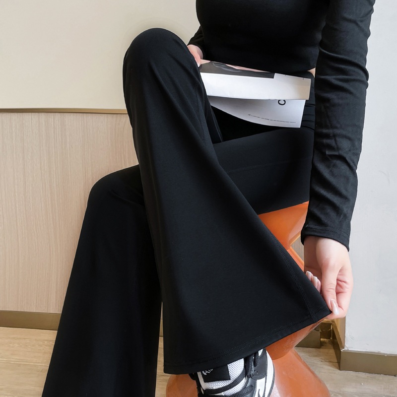 Legging Lông Loe UMI Thời Trang LOVENA - Ống Rộng, 2 Túi Hậu Mềm Mại QN16