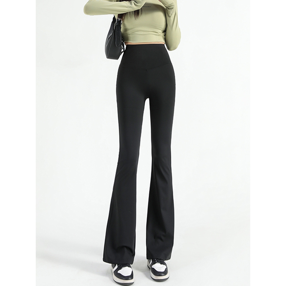 Legging Lông Loe UMI Thời Trang LOVENA - Ống Rộng, 2 Túi Hậu Mềm Mại QN16