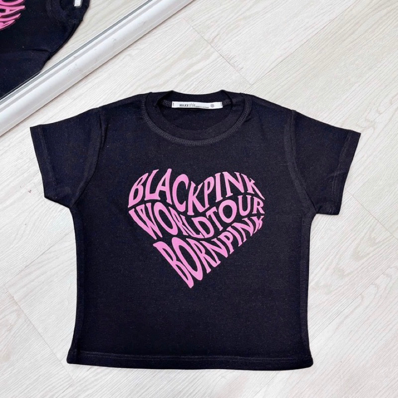 Áo crotop ôm, Áo croptop BlackPink 2 màu nổi bật hack dáng, crotop, áo crotop tay ngắn