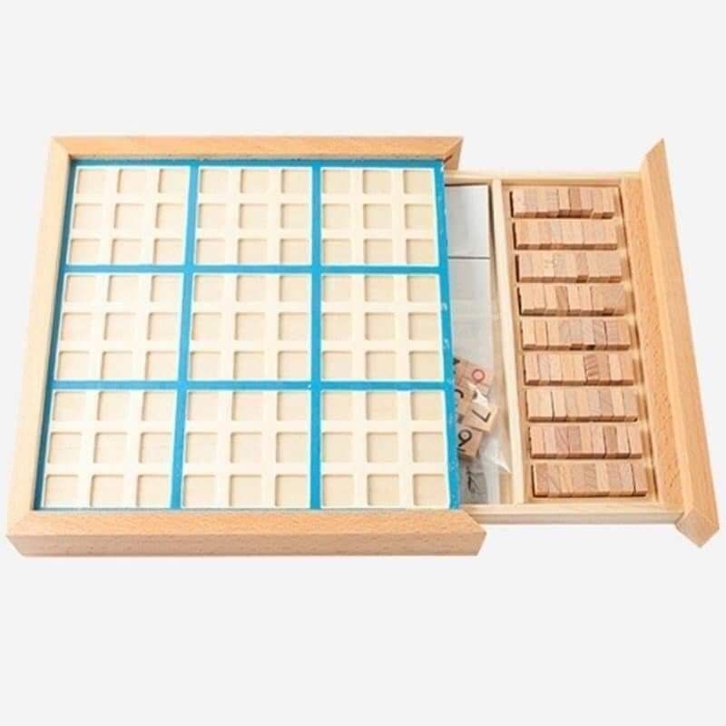 Sudoku Gỗ Đồ Chơi Phát Triển Trí Tuệ 3 In 1