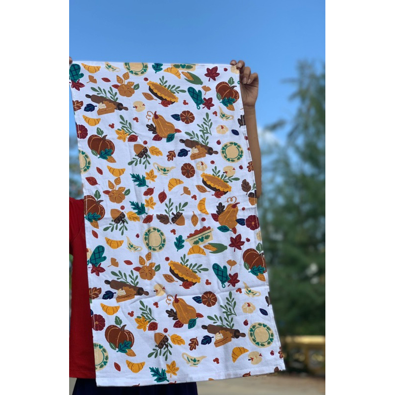 Set 5 Khăn Kích Thước 40x70cm Hoạ Tiết Siêu Xinh Đa Dụng