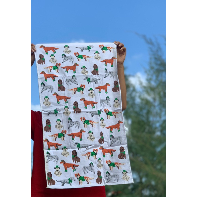 Set 5 Khăn Kích Thước 40x70cm Hoạ Tiết Siêu Xinh Đa Dụng