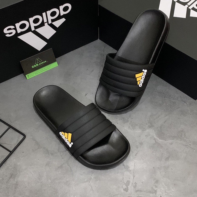 Dép ADlDAS unisex, quai ngang cao cấp, chống trơn trượt không thấm nước đi nhẹ êm chân.