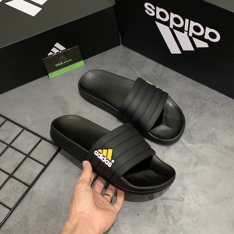 Dép ADlDAS unisex, quai ngang cao cấp, chống trơn trượt không thấm nước đi nhẹ êm chân.