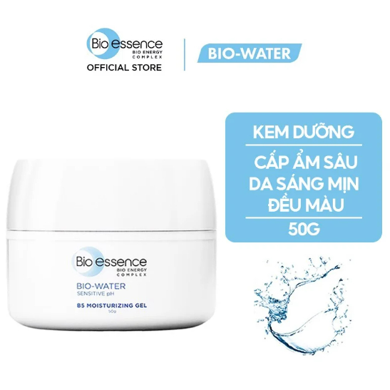 Kem dưỡng ẩm Bio-Essence Bio-Water B5 Moisturizing gel 50gr