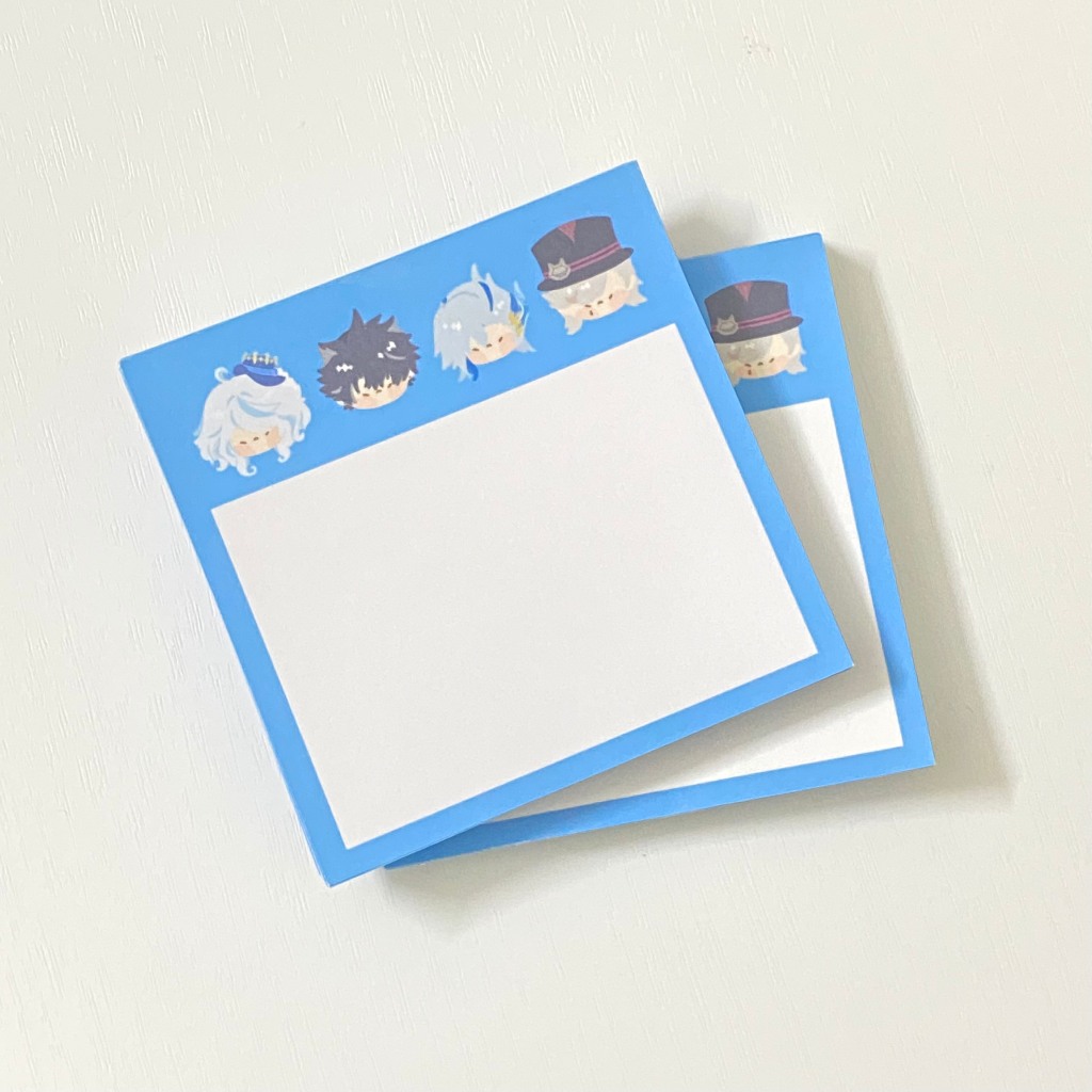 Giấy ghi chú/giấy note Genshin Impact