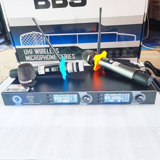 xả kho .. micro không dây BBS u898 - M886 chất âm hay tự ngắt sóng khỏe hút âm nhẹ mic chuyên phòng hát karaoke