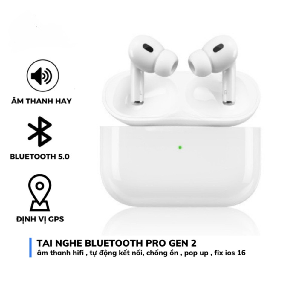 Tai nghe Bluetooth Chống xuyên âm chủ động, cảm ứng chạm, mic đàm thoại, nhỏ gọn, tiện dụng, tặng ốp