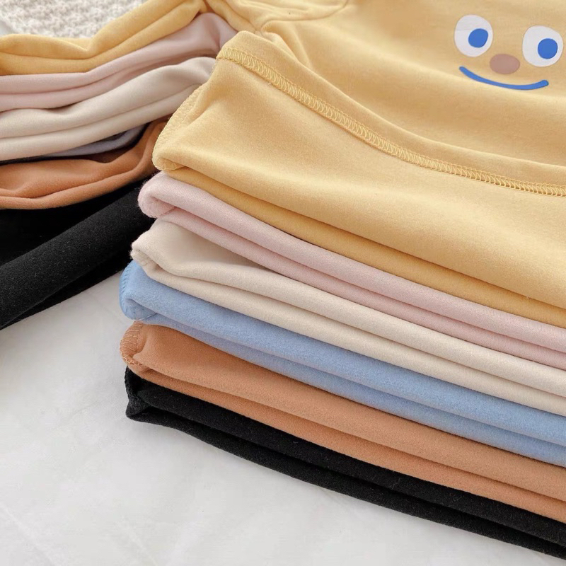 Áo giữ nhiệt cho bé, áo zip lông cổ 3 phân in hình siêu cute cho bé trai và bé gái