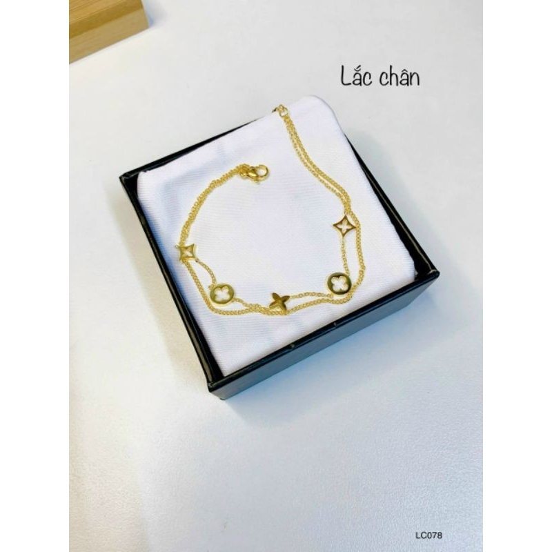 Lắc chân LV đôi chất liệu titan