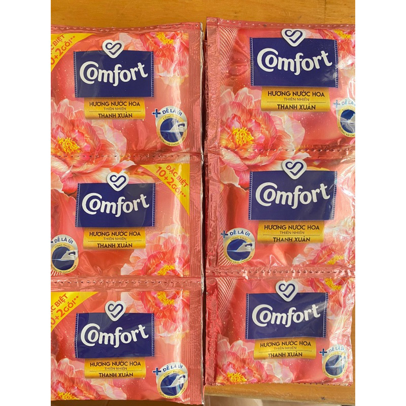 Dây Nước Xả Vải Làm Mềm 1 lần xả hương ban mai  Comfort Đậm Đặc
