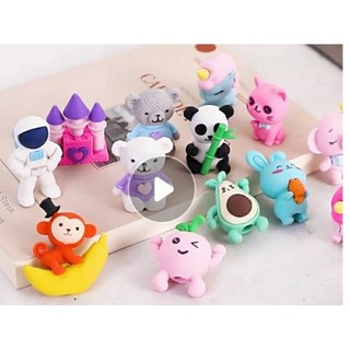 Tẩy chì hoạt hình dễ thương, gôm tẩy chì cute quà tặng cho học sinh sinh viên