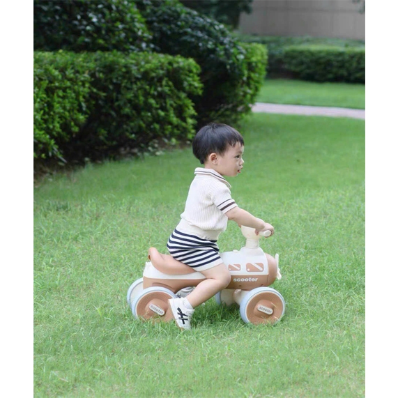 Xe Chòi Chân Cho Bé - Xe Chòi Chân Hình Máy Bay Có Nhạc Và Đèn Vui Nhộn Cho Bé