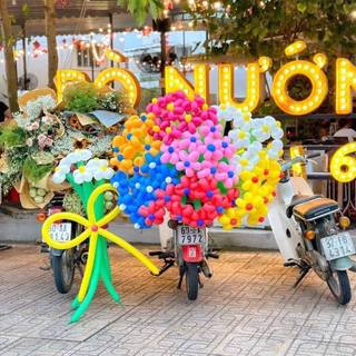 30 Bóng bay tạo hình , bóng bay dài,bóng bay giun, bóng giun, bóng dài, bóng tạo hình,vặn xe hoa bóng